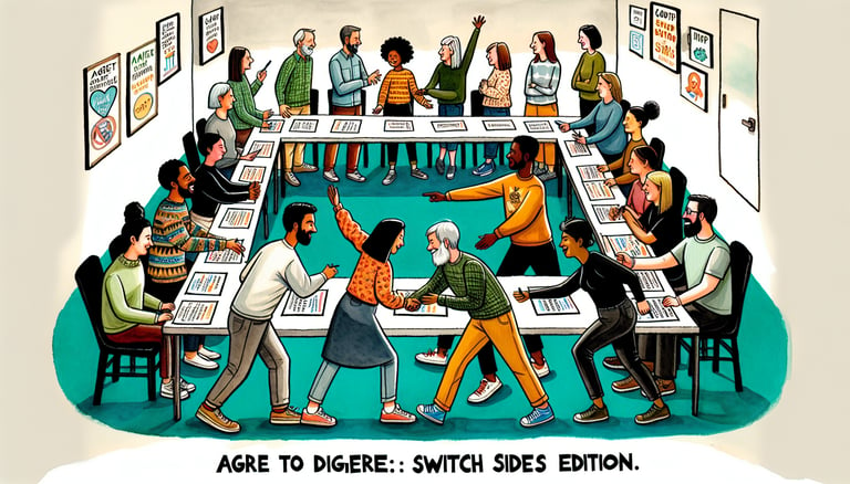 Agree to Disagree: Switch Sides Edition